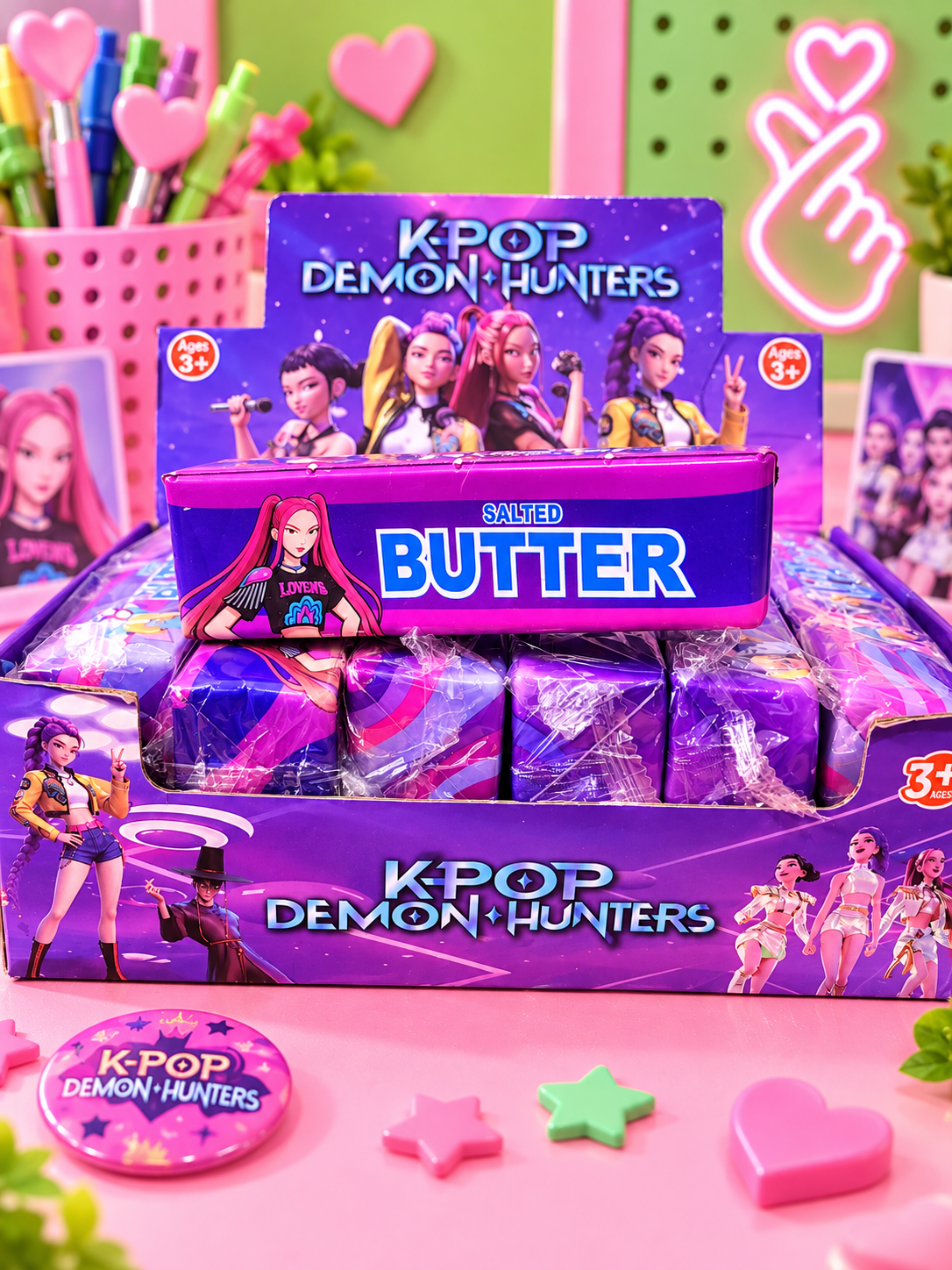 K-POP Demon Hunters Butter Squishy-1 Pc