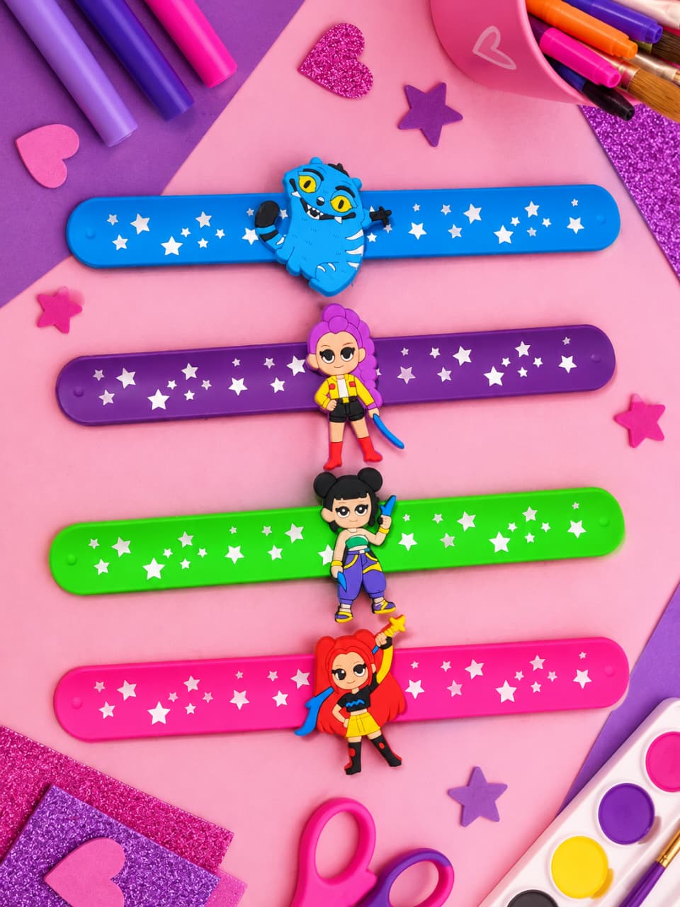 K-POP Demon Hunters Slap/Snap Bands