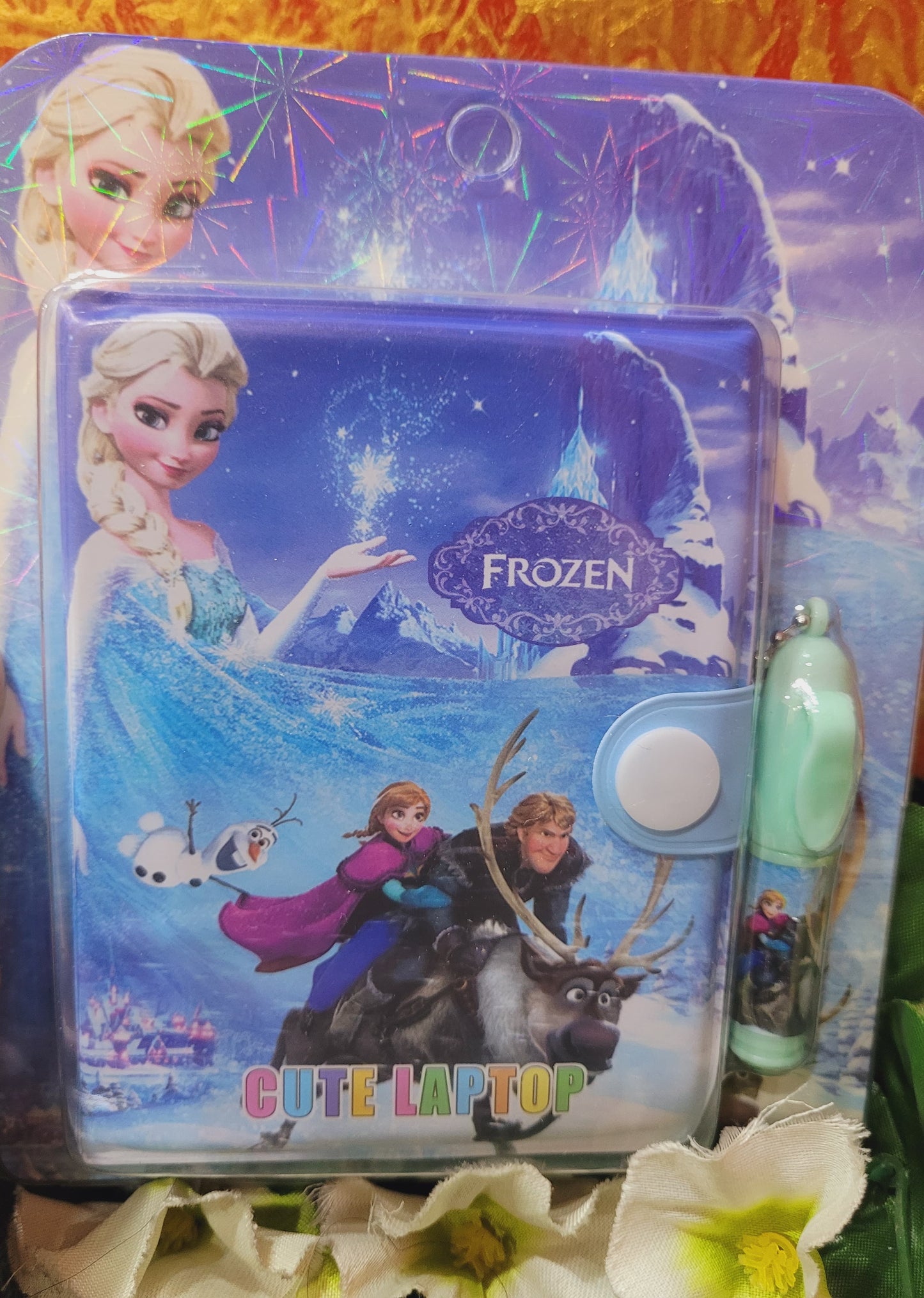 Frozen mini diary with pen