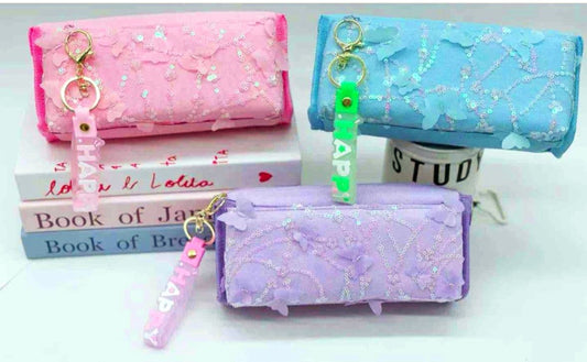 Butterfly Pink Pouch