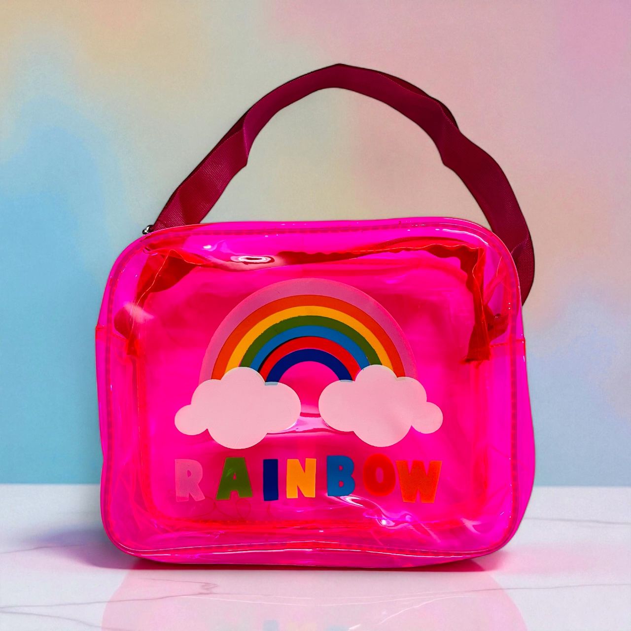 Rainbow Neon Carry Bag