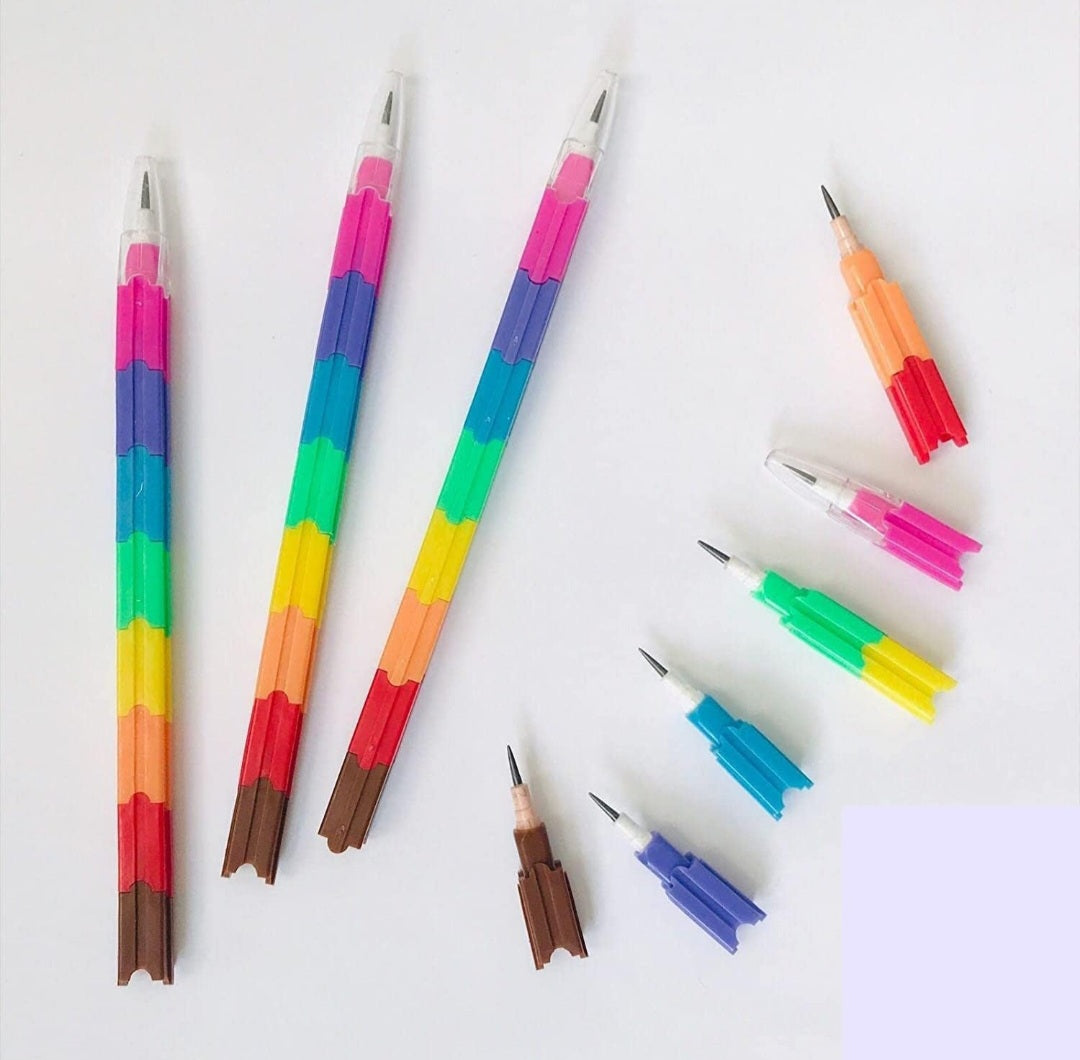 Rocket Non Sharpening Stacking Pencil Pack