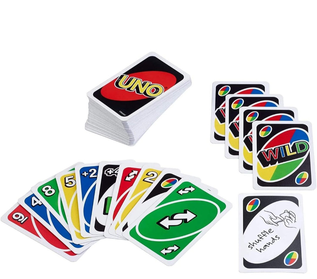 Uno Playing Card Game