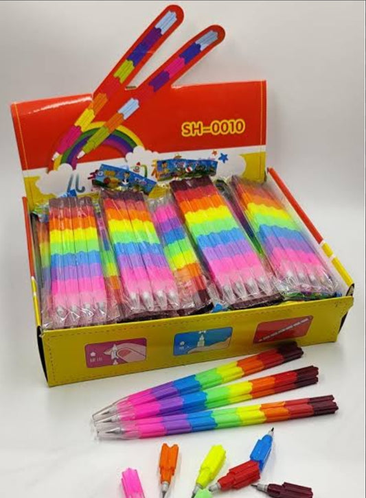 Rocket Non Sharpening Stacking Pencil Pack