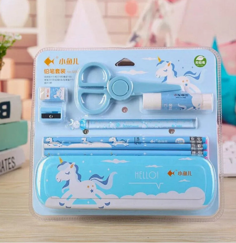 Cute Unicorn Stationery Set For Kids