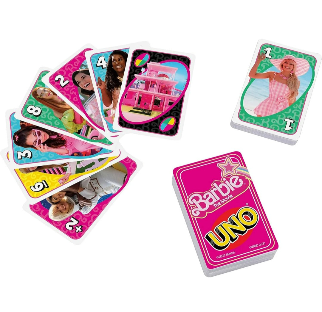 Barbie Uno Cards