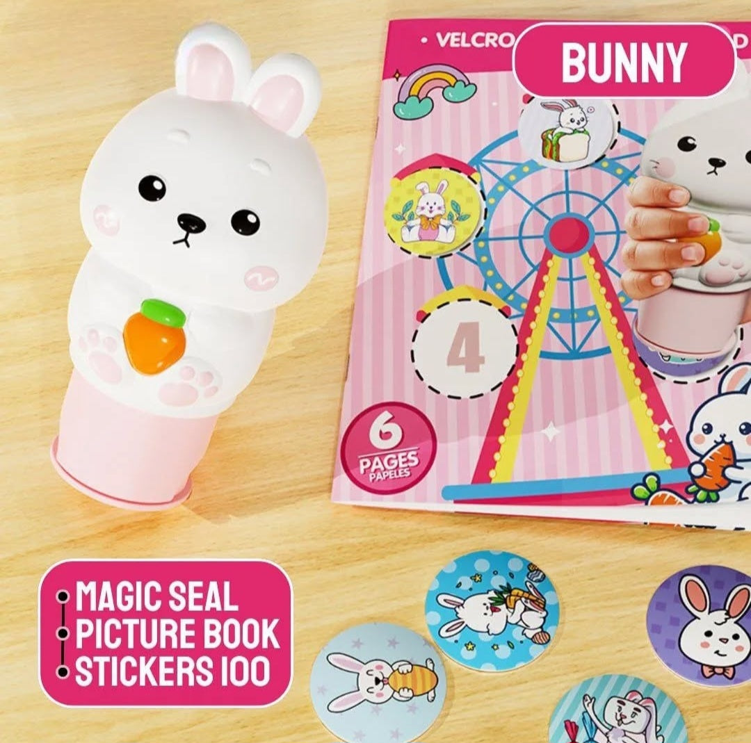 Velcro Compression Mold Toy With Stamp And Stickers