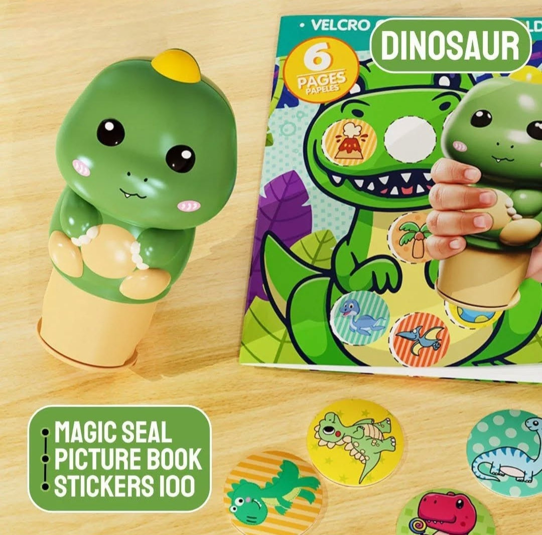 Velcro Compression Mold Toy With Stamp And Stickers