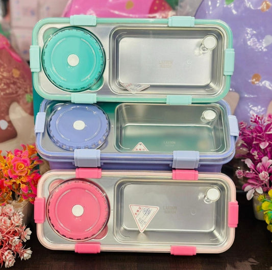 Sleek Lunch Box- Stainless Steel