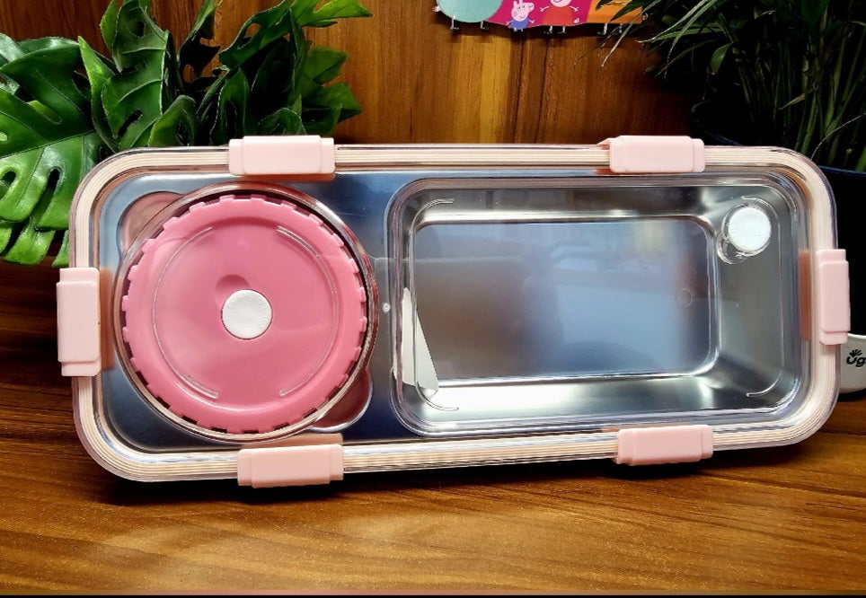 Sleek Lunch Box- Stainless Steel
