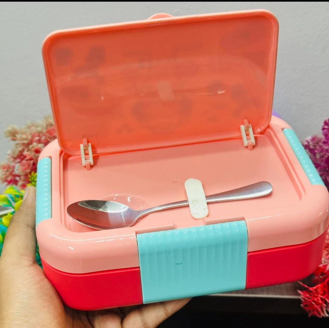 Bento Stainless Steel Lunch Box-3 Grid (650ML+80ML)