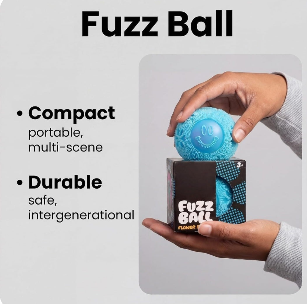 Fuzz Ball Squishy Stress Ball