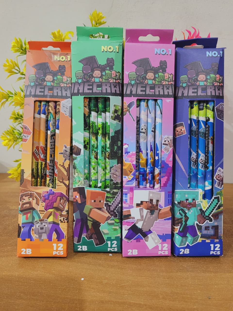 Minecraft Theme Pencil Set