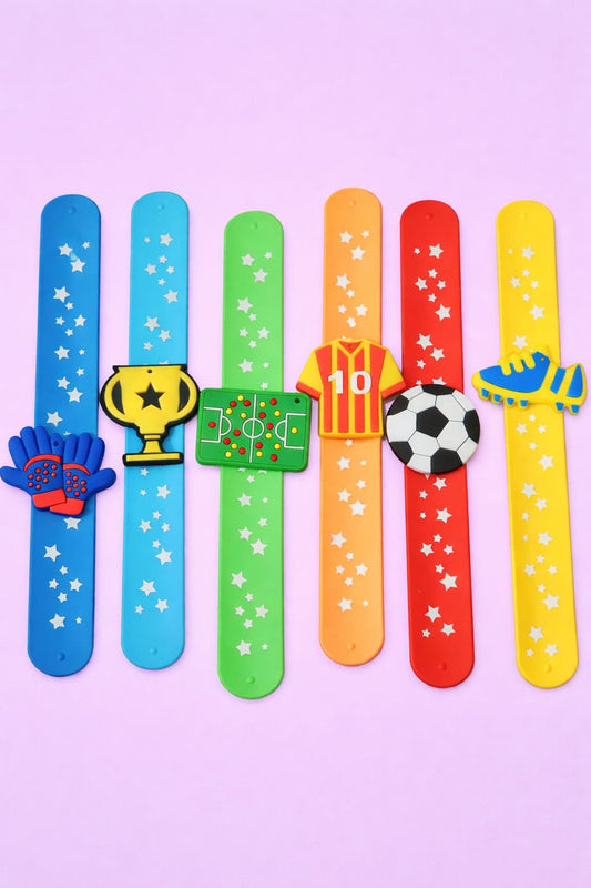 Football Theme Slap/Snap Bands