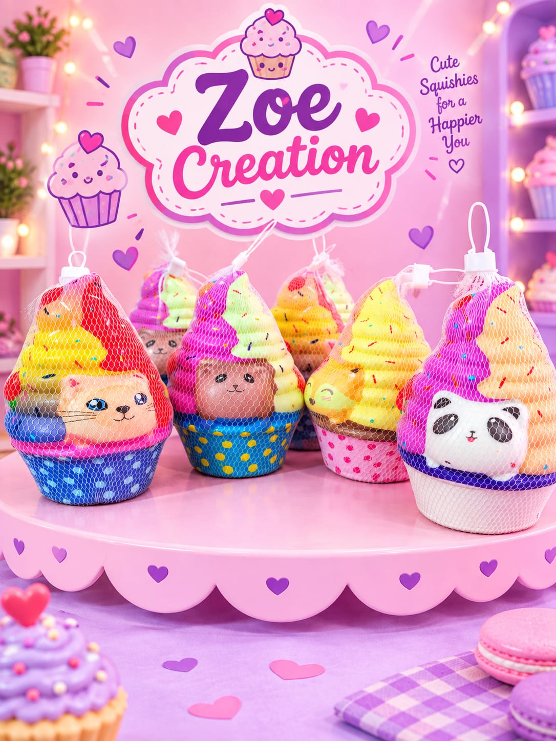 Scented Cupcake Jumbo Squishy