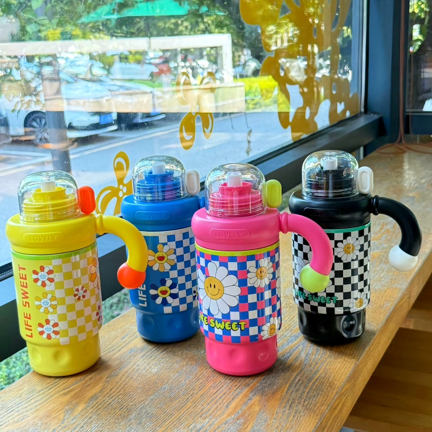 Sunflower Stainless Steel Vacuum Sipper Cup-750ML